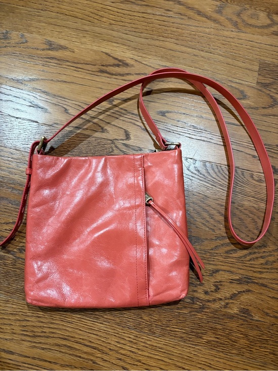 HOBO Handbags - Hobo Drifter Tea Rose Leather Crossbody Bag Adjustable Strap Summer Travel